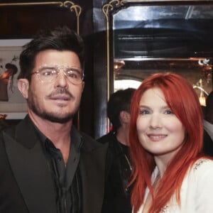 Vincent Niclo, Adeline Toniutti lors de la soirée Omar Harfouch - "Dîner chez Maxim's" à Paris le 9 octobre 2024. Le dîner organisé par O.Harfouch était pour remercier les célébrités venues à son concert "Concerto pour la paix", au théâtre des Champs Elysées le 18 septembre 2024. O.Harfouch va partir pour une tournée mondiale du Concerto qui comprend le Vatican, l'Opéra de Dubaï et New York . © Perusseau / Tribeca / Bestimage