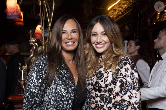 Nathalie Marquay-Pernaut et Delphine Wespiser lors de la soirée Omar Harfouch - "Dîner chez Maxim's" à Paris le 9 octobre 2024. Le dîner organisé par O.Harfouch était pour remercier les célébrités venues à son concert "Concerto pour la paix", au théâtre des Champs Elysées le 18 septembre 2024. O.Harfouch va partir pour une tournée mondiale du Concerto qui comprend le Vatican, l'Opéra de Dubaï et New York . © Perusseau / Tribeca / Bestimage