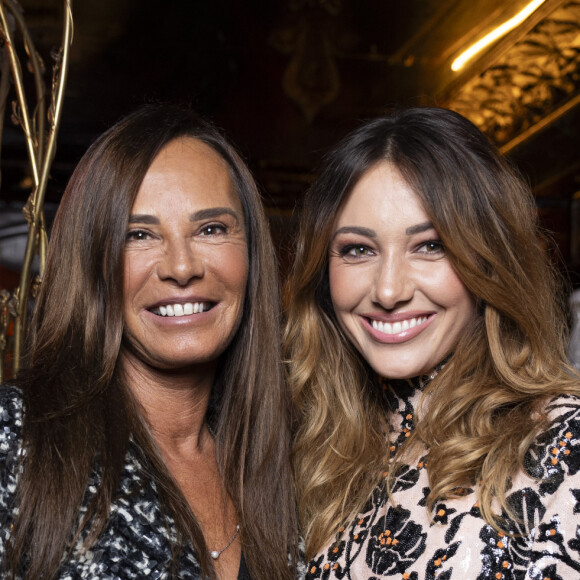 Nathalie Marquay-Pernaut et Delphine Wespiser lors de la soirée Omar Harfouch - "Dîner chez Maxim's" à Paris le 9 octobre 2024. Le dîner organisé par O.Harfouch était pour remercier les célébrités venues à son concert "Concerto pour la paix", au théâtre des Champs Elysées le 18 septembre 2024. O.Harfouch va partir pour une tournée mondiale du Concerto qui comprend le Vatican, l'Opéra de Dubaï et New York . © Perusseau / Tribeca / Bestimage