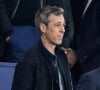 Michael Goldman - Célébrités dans les tribunes lors du quart de finale aller de Ligue des champions: Le PSG s'est incliné à domicile face au FC Barcelone (2-3) au Parc des Princes à Paris le 10 avril 2024. © Cyril Moreau/Bestimage 