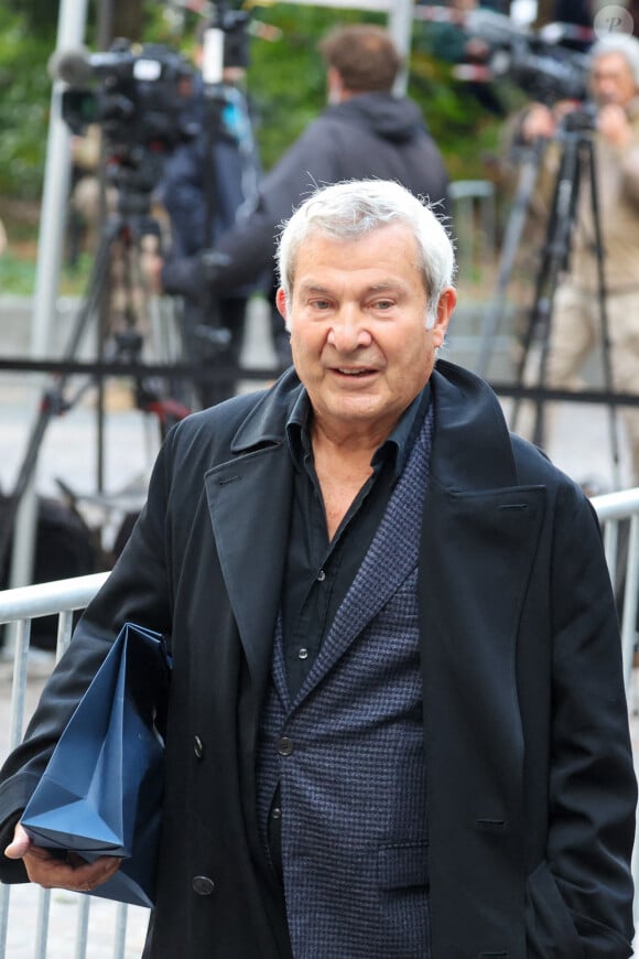 Martin Lamotte - Obsèques de Michel Blanc en l'église Saint-Eustache à Paris, le 10 octobre 2024. © Moreau / Jacovides / Bestimage