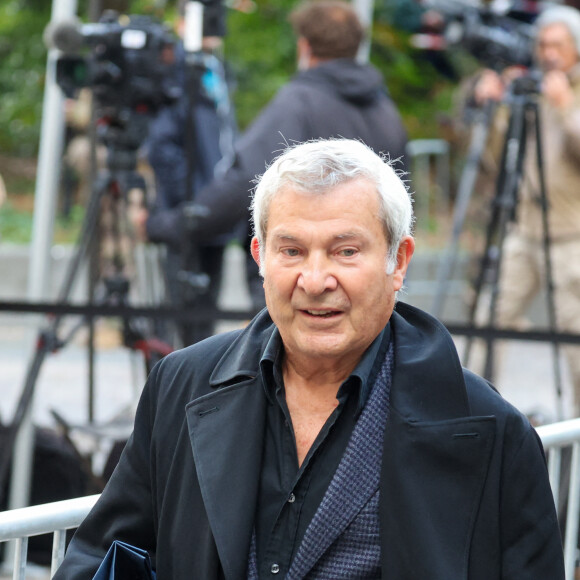 Martin Lamotte - Obsèques de Michel Blanc en l'église Saint-Eustache à Paris, le 10 octobre 2024. © Moreau / Jacovides / Bestimage