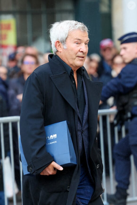 Martin Lamotte - Obsèques de Michel Blanc en l'église Saint-Eustache à Paris, le 10 octobre 2024. © Moreau / Jacovides / Bestimage