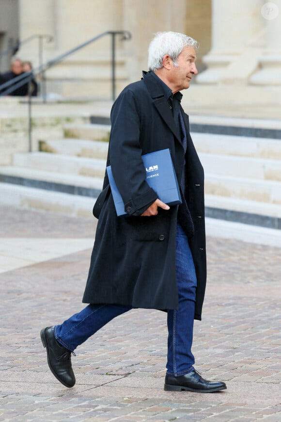 Martin Lamotte - Obsèques de Michel Blanc en l'église Saint-Eustache à Paris, le 10 octobre 2024. © Moreau / Jacovides / Bestimage