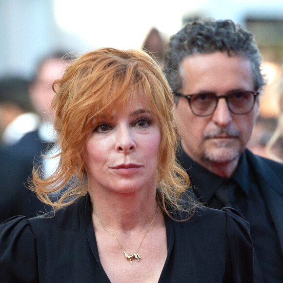 Mylene Farmer assiste à la première et à la cérémonie de clôture d'OSS 117 : Alerte Rouge En Afrique Noire lors de la première et de la cérémonie de clôture du 74ème Festival International du Film de Cannes à Cannes, France, le 17 juillet 2021. Photo par Aurore Marechal/ABACAPRESS.COM