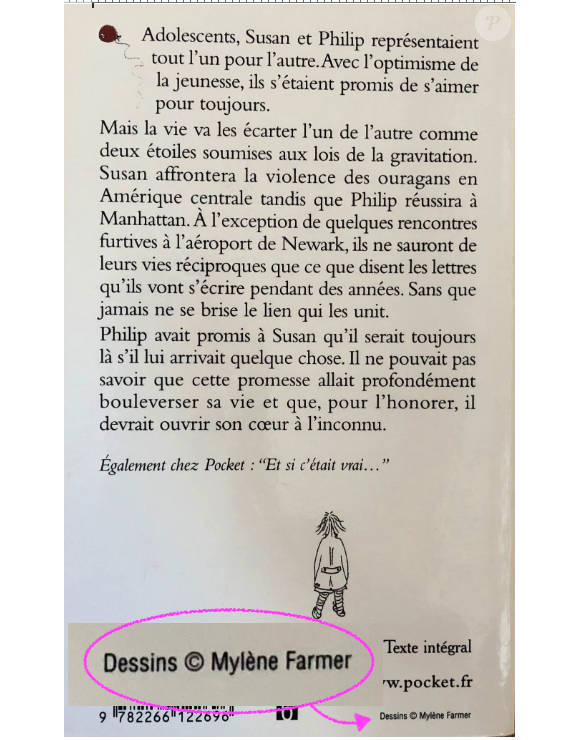 La quatrième de couverture du livre de Marc Levy "Où es-tu ?"