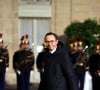 Bruno Retailleau, le ministre de l'Intérieur, était aussi de la partie
Bruno Retailleau, ministre de l'Intérieur arrivant au dîner d'état au palais de l'Elysée à Paris en l'honneur de la visite du roi et de la reine de Belgique en France le 14 octobre 2024. © Dominique Jacovides / Bestimage 