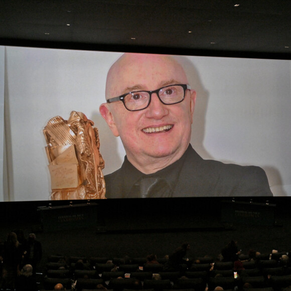 Hommage à Michel Blanc lors de la soirée de clôture de la 6ème édition du festival Cinéroman au cinéma Pathé Gare du Sud, à Nice, France, le 5 octobre 2024 © Bebert-Jacovides/Bestimage 