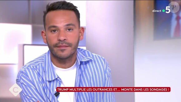 Le chroniqueur de "C à vous" est nommé directeur général en charge des programmes de flux de 3e Oeil Productions
Mohamed Bouhafsi sur le plateau de "C à vous"