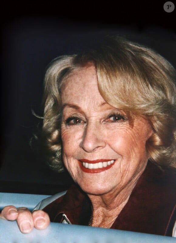 Danielle Darrieux en 2000 à Paris.