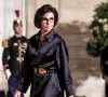 Un vent royal a soufflé sur la Ville de l'Amour cette semaine...
Rachida Dati, ministre française de la culture et du patrimoine arrive au palais de l'Élysée pour un dîner offert aux chefs d'état et de gouvernement par le président de la république dans le cadre du XIXe Sommet de la Francophonie à Paris © Stéphane Lemouton / Bestimage 