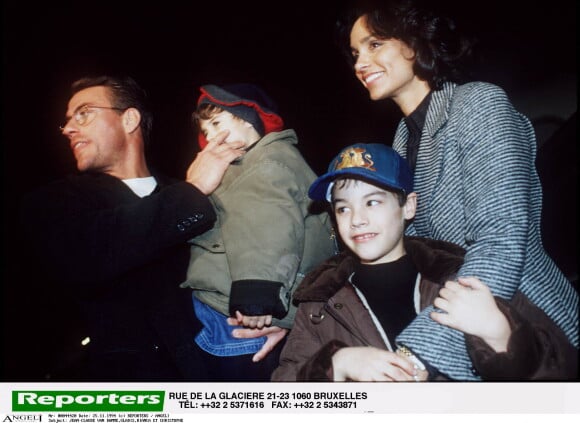 Jean-Claude Van Damme en famille