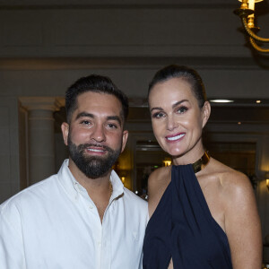 Exclusif - Laeticia Hallyday et Kendji Girac - 12ème édition de la soirée Global Gift Gala à l'hôtel Four Seasons George V à Paris le 5 octobre 2024.