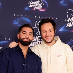 Kendji Girac, Vianney au photocall de la 25ème cérémonie des "NRJ Music Awards (NMA)" au palais des Festivals et des Congrès de Cannes, France, le 10 novembre 2023. © Dominique Jacovides/Bestimage 