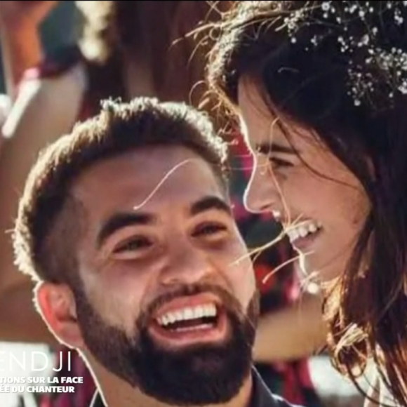 Photo de Kendji et sa compagne Soraya Miranda.