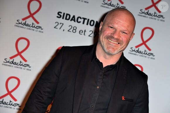 Philippe Etchebest lors d'un photocall pour le lancement du Sidaction 2015 au Musée du quai Branly à Paris, France, le 2 mars 2015. Photo par Nicolas Briquet/ABACAPRESS.COM