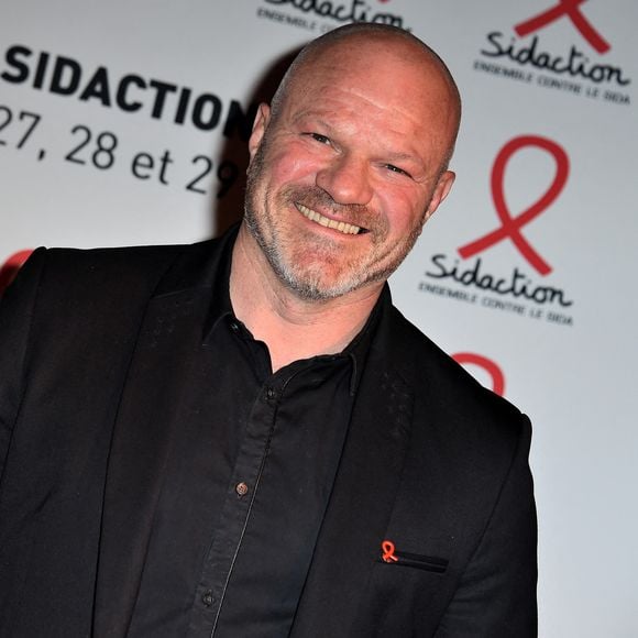 Philippe Etchebest lors d'un photocall pour le lancement du Sidaction 2015 au Musée du quai Branly à Paris, France, le 2 mars 2015. Photo par Nicolas Briquet/ABACAPRESS.COM