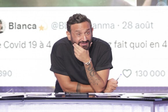 Alors que la fin de TPMP arrive à grands pas, l'émission enregistre toujours de très bonnes audiences. 
Exclusif - Cyril Hanouna sur le plateau de l'enregistrement de l'émission " Face à Hanouna " présentée parC.Hanouna et diffusée sur C8