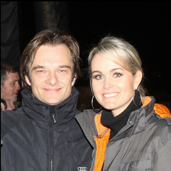 David Hallyday et Laeticia Hallyday.