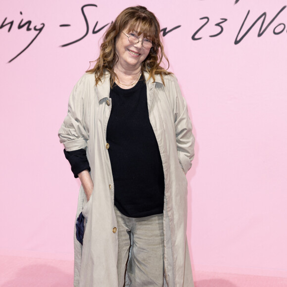 Jane Birkin - Photocall du défilé de mode prêt-à-porter printemps-été 2023 Femmes "Acne Studios" lors de la fashion week de Paris. Le 28 septembre 2022 © Olivier Borde / Bestimage 