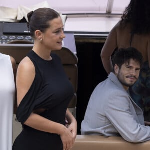 Ils avaient déjà collaboré ensemble auparavant sur le tournage de Bac Nord
Adèle Exarchopoulos et François Civil - Arrivées au défilé de mode Jacquemus Cruise "La Casa" à la Casa Malaparte à Capri, Italie, le 10 juin 2024. © Borde-Da Silva/Bestimage