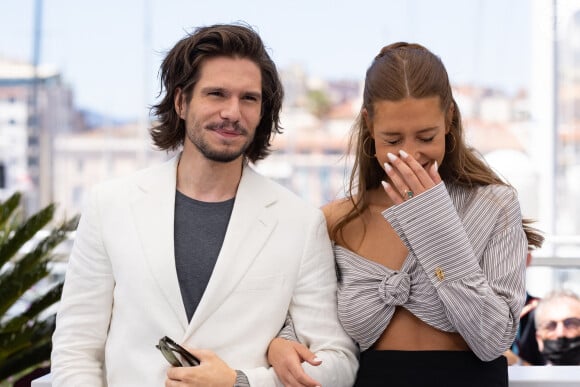 François Civil, Adèle Exarchopoulos au photocall du film Bac Nord (Hors compétition) lors du 74ème festival international du film de Cannes le 13 juillet 2021 © Borde / Jacovides / Moreau / Bestimage