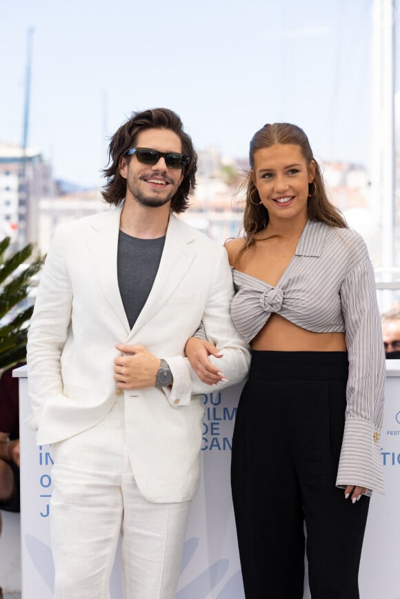 François Civil, Adèle Exarchopoulos au photocall du film Bac Nord (Hors compétition) lors du 74ème festival international du film de Cannes le 13 juillet 2021 © Borde / Jacovides / Moreau / Bestimage