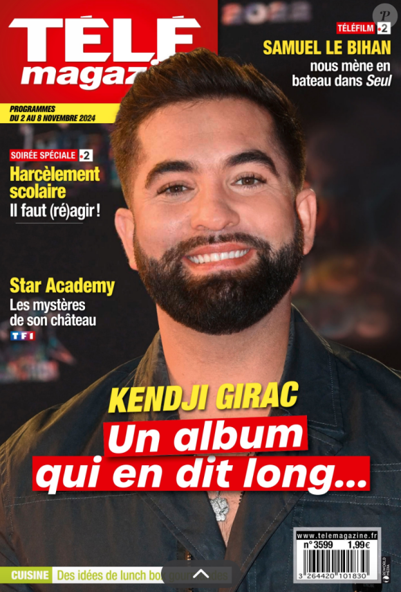 Couverture du numéro de Télé Magazine paru le mardi 22 octobre 2024.