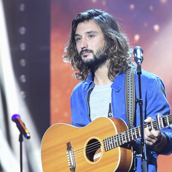 Exclusif - Frero Delavega (Jérémy Frérot) - Enregistrement de l'émission "Tout le monde chante contre le cancer, les stars relèvent le défi" à l'Olympia, qui sera diffusée le 22 décembre sur W9. Le 6 décembre 2016 © Guignebourg-Perusseau / Bestimage 