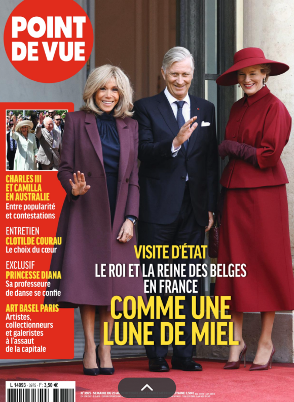 Couverture du magazine Point de vue paru le mercredi 23 octobre 2024.