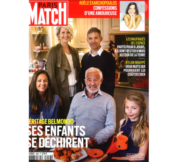 Couverture de Paris Match jeudi 24 octobre 2024