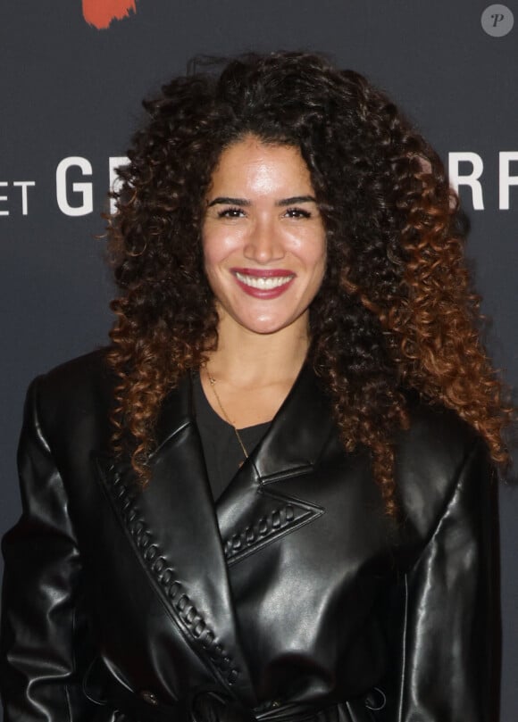 Sabrina Ouazani lors de l'avant-première du film "Monsieur Aznavour" au cinéma Le Grand Rex à Paris le 22 octobre 2024. © Coadic Guirec / Bestimage 