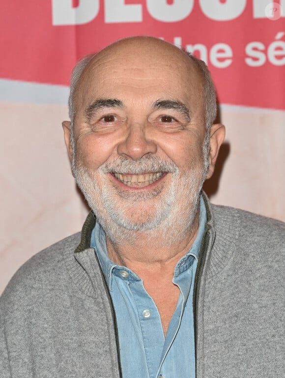 Gérard Jugnot - Avant-première du film "Besoin d'amour" au cinéma Max Linder à Paris le 4 avril 2023. © Coadic Guirec/Bestimage