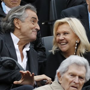 Le philosophe Bernard-Henri Levy assiste à la 1/2 finale des Internationaux de France de tennis BNP Paribas 2016 au stade Roland-Garros, Paris, France, le 3 juin 2016. Photo par Henri Szwarc/ABACAPRESS.COM