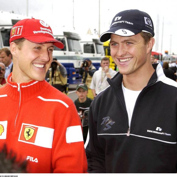 Ralf Schumacher et son frère Michael Schumacher.