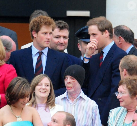 Londres, Royaume-Uni - Le Prince William et le Prince Harry.