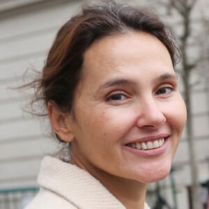 Exclusif - Virginie Ledoyen - People à la sortie des studios RTL à Paris. Le 11 décembre 2019 © Jonathan Rebboah / Panoramic / Bestimage 