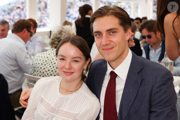 Le duo a officialisé leur romance en 2018 lors du Bal de la Rose 
La princesse Alexandra de Hanovre et son compagnon Ben-Sylvester Strautmann lors de la finale du tournoi Rolex Masters 1000 de Monte-Carlo à Roquebrune-Cap-Martin le 14 avril 2024. © Claudia Albuquerque / Bestimage 