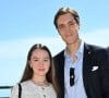 Alexandra de Hanovre a partagé récemment une photo sur Instagram où elle apparaît dans les bras de son compagnon
La princesse Alexandra de Hanovre et son compagnon Ben-Sylvester Strautmann au Masters 1000 de Monte-Carlo à Roquebrune-Cap-Martin © Bruno Bebert / Bestimage 