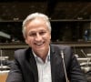 Lionel Stan - Le producteur de télévision français L.Stan et l'animateur de télévision français C.Hanouna lors d'une séance devant la commission d'enquête parlementaire sur l'attribution des fréquences TV, à l'Assemblée nationale à Paris le le 14 mars 2024. © Stéphane Lemouton / Bestimage