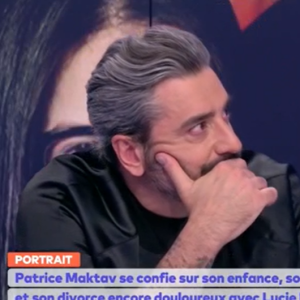 Patrice Maktav très ému à l'évocation de son ex-femme Lucie Bernardoni dans "Chez Jordan", C8