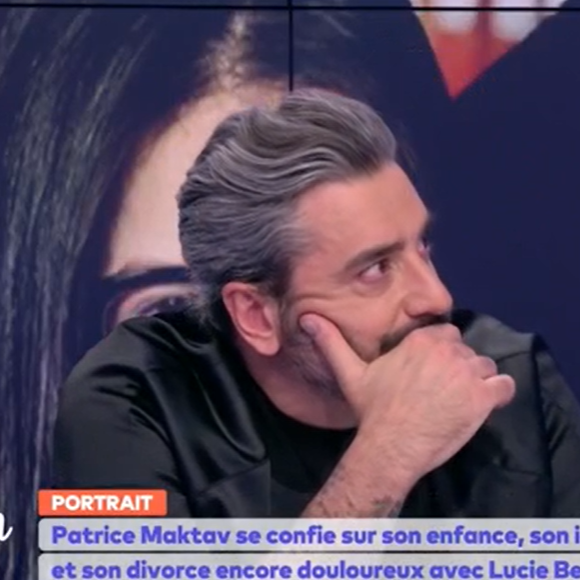 Patrice Maktav très ému à l'évocation de son ex-femme Lucie Bernardoni dans "Chez Jordan", C8