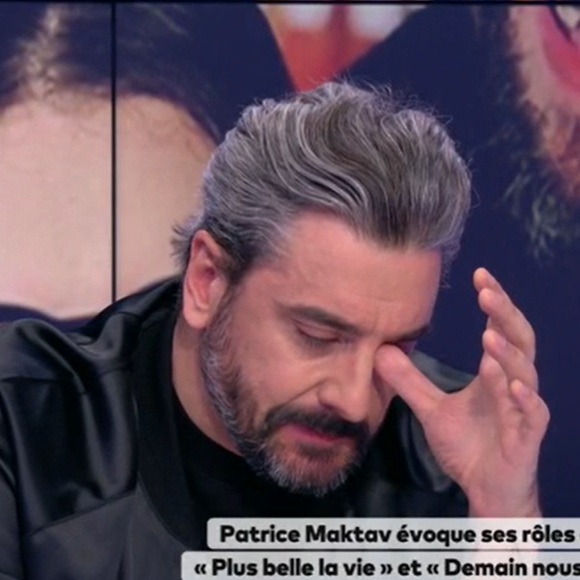 Patrice Maktav très ému à l'évocation de son ex-femme Lucie Bernardoni dans "Chez Jordan", C8