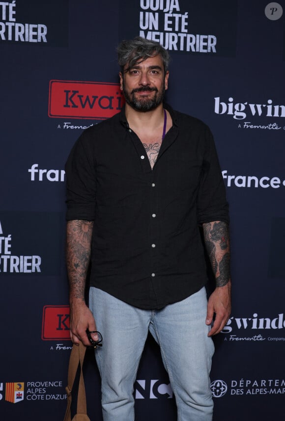 Patrice Maktav lors de l'avant-première de la série "Ouija, un été meurtrier" à l'hôtel Marignan à Paris le 8 août 2024. © Denis Guignebourg / Bestimage