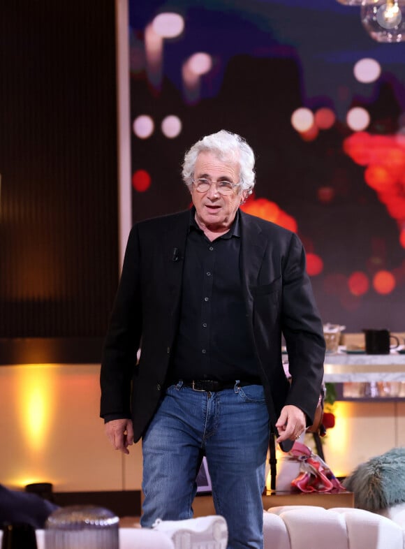 Exclusif -Michel Boujenah lors de l'enregistrement de la nouvelle émission "Bertrand n'a pas sommeil", présentée par B.Chameroy et diffusée le 19 janvier sur France 2