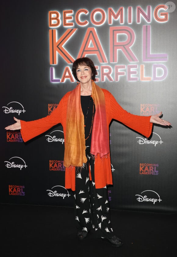 Anny Duperey - Avant-première du film "Becoming Karl Lagerfeld" au cinéma Le Grand Rex à Paris le 28 mai 2024