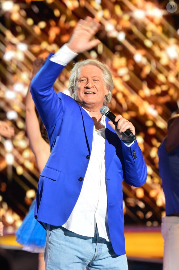 Le chanteur Patrick Sébastien - 30ème édition du Téléthon 2016 (AFMTéléthon) à l'hippodrome de Longchamp à Paris, France, le 3 décembre 2016. © Coadic Guirec/Bestimage