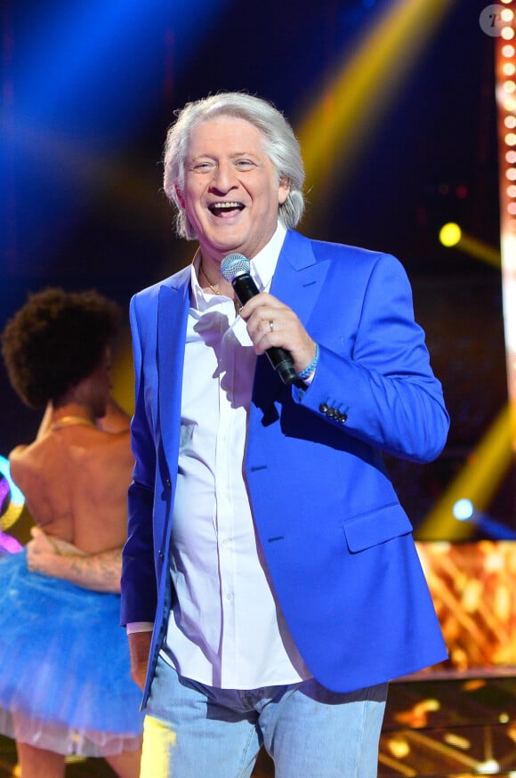 Le chanteur Patrick Sébastien - 30ème édition du Téléthon 2016 (AFMTéléthon) à l'hippodrome de Longchamp à Paris, France, le 3 décembre 2016. © Coadic Guirec/Bestimage