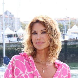 Ingrid Chauvin au photocall de la série "Demain Nous Appartient" lors de la 25ème édition du Festival de la fiction de la Rochelle, France, le 16 septembre 2023. © Denis Guignebourg/BestImage