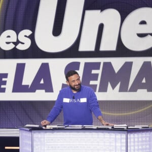 Exclusif - Cyril Hanouna sur le plateau de l’enregistrement de l’émission « Face à Hanouna » présentée par C.Hanouna et diffusée sur C8 le 2 Novembre 2024, à Paris, France, le 31 octobre 2024. © Jack Tribeca / Bestimage